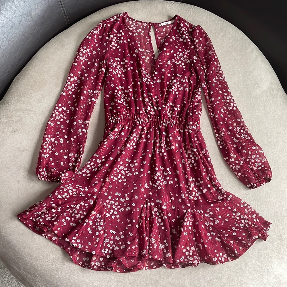 🌈3 for 30 or 5 for $45 !!!! NWOT Francesca’s floral dress! XXS